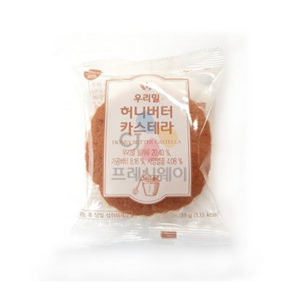 CJ이츠웰 우리밀허니버터카스테라 1.05kg(35gx30입)x1개/케이스없음, 1.05kg, 1개