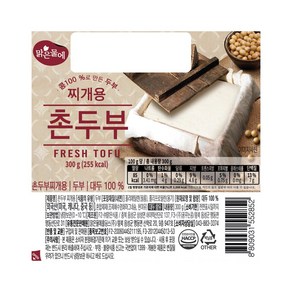 맑은물에 촌두부 찌개용 300g, 1개