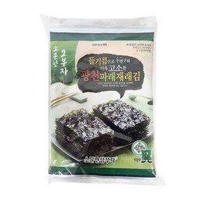 [소문난삼부자] 고소하고 맛있는 광천파래 재리김 3p, 5개