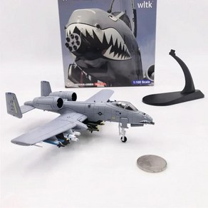 다이캐스트 메탈 전투기 모형 USAF A10 A-10A 공격용 항공기, 01 A, 01 A