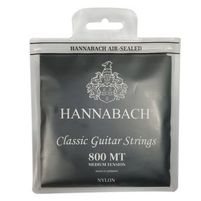 Hannabach - Classic Medium Tension / 클래식기타 스트링 (800MT), 상세설명참조, *, Hannabach 800MT 블랙