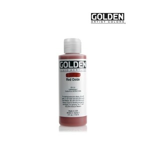 골든 아크릴물감 Fluid 118ml S1 Red Oxide