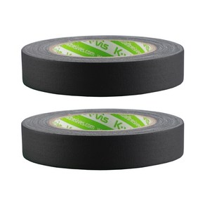 kvis 게퍼 개퍼 테이프 gaffer tape 검정 25mm x 25M