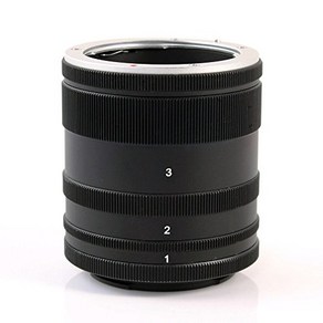 FocusFoto Maco Extension Tube Ring Kit Fo Sony E FocusFoto 매크로 확장 튜브 링 키트 소니 E 마운트 카메라 렌즈 NEX-5R 5