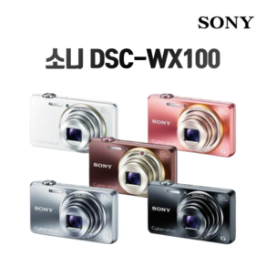 소니 DSC-WX100 디지털카메라 빈티지디카 고성능, 단품 [메모리 미포함]