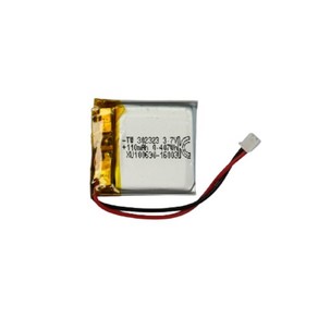 리튬폴리머배터리3.7V 110mAh, 1개