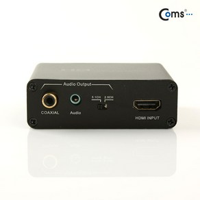 Coms HDMI 컨버터(HDMI to DVI) 오디오 지원(스테레오 o 코엑시얼), 본상품선택