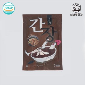 [청년푸줏간] 간장닭갈비 200g, 1개