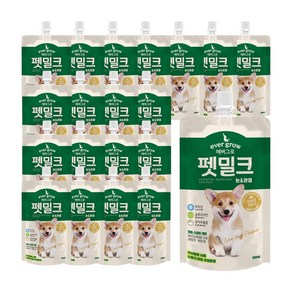 에버그로 펫밀크 강아지우유 [유통기한 2025-09까지], 눈&관절 맛, 150ml, 20개