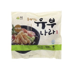 두솔 슬라이스 유부나라 500g, 12개