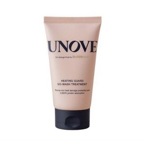 [정품]어노브 UNOVE 히팅 가드 노워시 트리트먼트 플로럴머스크향, 2개, 147ml