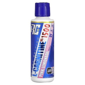 로니콜만 Ronnie Coleman Vital 에디션 L-카르니틴XS 1500 핑크 레모네이드, 1개, 473.28ml