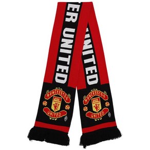 Mancheste United 맨체스터 유나이티드 FC 오피셜 스카프 132cm x 19cm, 1개