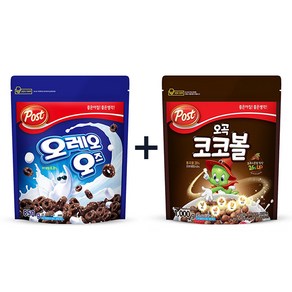 포스트 오레오오즈 850g + 포스트 코코볼1kg 대용량 시리얼, 1세트, 1kg