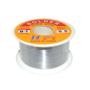 티놀지 0.8mm 플럭스포함 납땜용 실납 100g (63% Sn) [T-SW08-100G], 1개, T-SW08-100G