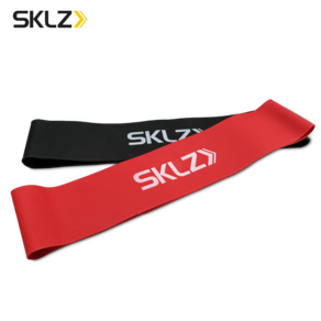 SKLZ 스킬즈 미니밴드 운동밴드 2개 세트 레드 블랙