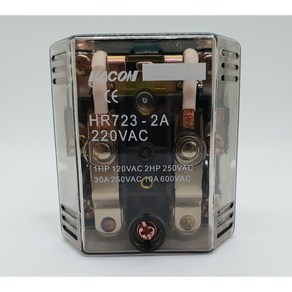 HR723-2A DC12V 카콘 파워릴레이 KACON RELAY, 1개