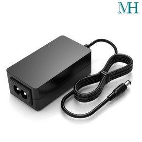 [명호전자] 아답터 100~240V / 12V 2A [내경2.1~2.5mm/외경5.5mm] 전원 케이블 미포함 [비닐포장], 1개