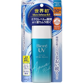 [일본직구 비오레] 비오레 UV 아쿠아리치 워터리 젤타입 SPF50PA, 1개, 50ml