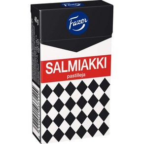 Faze salty liquoice SALMIAKKI 40g x 1 box Finland poduction 파저 짠 감초 SALMIAKKI 40g x 1박스 핀란드산, 1개