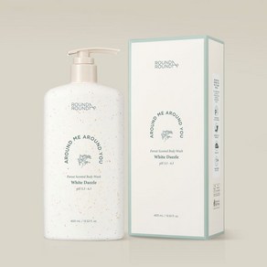 라운드어라운드 포레스트 센티드 바디 워시 화이트 대즐 400ml, 바디 워시 [화이트 대즐] 400ml