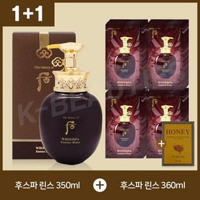 더후 후스파 에센스 린스350ml + 360ml + 션리 마스크팩 1매 포함 구성, 1세트, 710ml