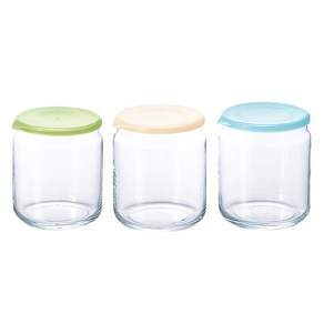 [ADERIA] 아데리아 이시즈카 찬통 원형 대 680ml (3pcs), 3개