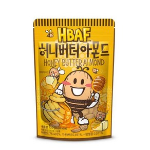 바프 허니버터아몬드 120G, 1개