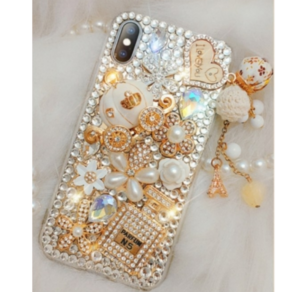 갤럭시 S21+ S21울트라 S21 케이스 비즈 큐빅 장식 여성 케이스 galaxy s21 plus ultra cubic twinkle case 우꾸모 핸드폰 휴대폰케이스