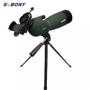 Svbony 줌 망원경 25-75x70 대물랜즈 천체 조류 관찰, 70mm