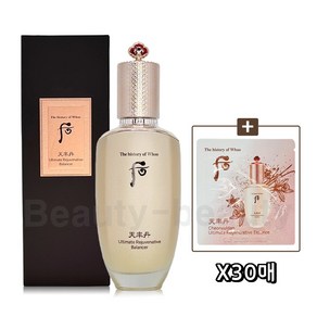 더후 천율단 화율 밸런서 150ml 기획세트 (스킨로션 25ml 또는 샘플 30매 증정), 화율 에센스 30매, 1개