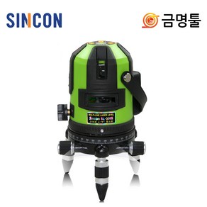 신콘 SL-300G 레이저수평 그린레이저 4V1H 추방식 그린LBP적용 인테리어측정, 1개