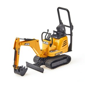 브루더 JCB 미니 굴삭기 완구 BR62003, 혼합 색상, 1개