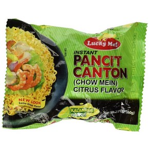 Pancit Canton Citus Flavo (Kalamansi) Chow Mein Pancit Canton 감귤 맛(칼라만시) 차우멘 - 6 x 2.12 온스 by Luc, 1개