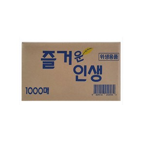 즐거운인생 업소용 물티슈, 1000개입, 1개