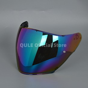 AGV K5 JET Helmet Shields 용 헬멧 바이저 UV 보호 윈드실드 선쉴드 Casco Moto 액세서리, [01] Rainbow