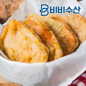 비비수산 별도의 해동없이 간편하게 즐길수있는 달콤 바삭 고구마튀김 1pack, 1kg, 1개