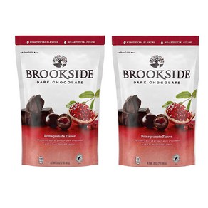 브룩사이드 다크 초콜릿 석류 맛 Bookside Dak Chocolate Pomeganate Flavos, 2개, 907g