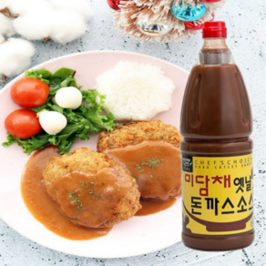 미담채 옛날 돈까스소스 1.9kg 경양식 전통 돈가스소스, 2kg, 1개