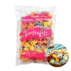 냉동열대과일믹스 1kg(열대과일황도용 화채), 1개, 1kg