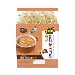 맑은물에 간편 얼큰 콩나물국키트 338g