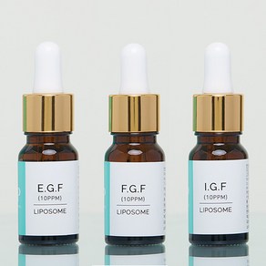 랑팡 EGF+FGF+IGF 10ppm 리포좀 앰플 원액 3종 세트