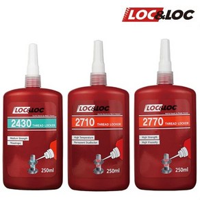 당일발송 록앤록 2430/2710/2770 (250ml) 나사고정제 접착제 본드 산업용, 2430(250ml), 1개