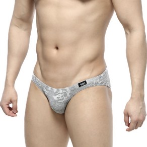 METROMALEWEAR [M2W] Jacquard Bikini Gray (5103-07)