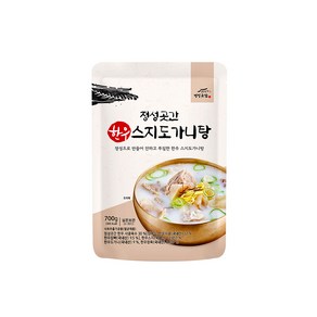 정성곳간 한우 스지도가니탕, 700g, 1개