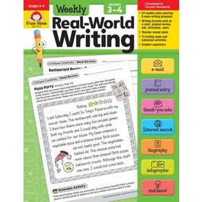 Weekly Real-Wold Witing G3-4, Evan Moo Educational Publis..