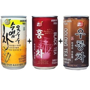 참맑은 옥수수수염차 175ml(30캔) + 참맑은 홍차 175ml(30캔) + 참맑은 우롱차 175ml(30캔), 175ml, 1개, 1개입