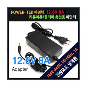 8A 12.6V (3S전용) 리튬이온 폴리머 전용 충전기