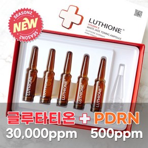 루치온 비타민-8 백옥 광채 토닝 앰플 글루타치온 PDRN (2ml x 5개입)