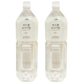 푸드웰 슈가시럽 1.5리터 x 2개입, 2개, 1.5L
